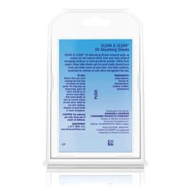 Clean & Clear Oil Absorbing Facial Sheets, Portable Blotting Papers for Face and Nose, Blotting Sheets for Oily Skin to Instantly Remove Excess Oil and Shine, Absorbing Blotting Papers, 50 ct