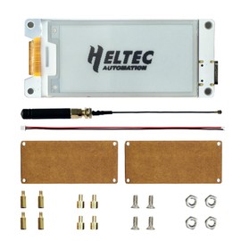 Meshtastic ESP32 SX1262 LoRa Wireless Paper E-Ink Development 915MHz Kit with 2.13-inch Black and White E-Ink Display Screen Smart Price Tag Electronic Shelf Label via BLE Wi-Fi LoRa