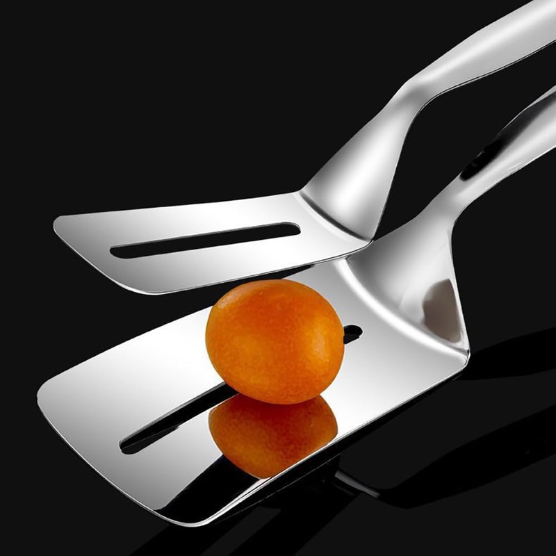 NaYiissi Premium 10 Inch Kitchen Cooking Tong, Double Sided Spatula,