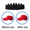 15 Pcs Baseball Caps Inserts, Flexible Hat Liners Protection Washable