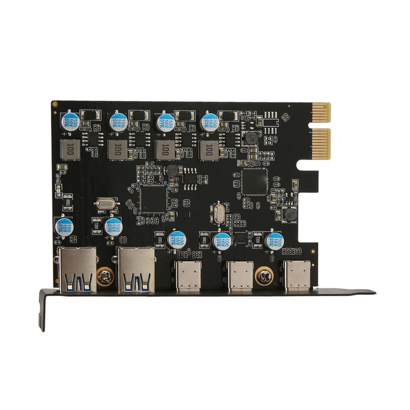 UP5300 5 Ports USB 3.1 PCIe Expansion Card 5Gbps Fast
