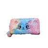 Estuche Escolar Kawaii de Peluche, Diseño de Gato, Multicolor Pastel,