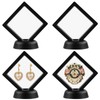 4Pcs 3D Floating Frame with Stand, Challenge Coin Display Holder,