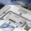 Womier RD75 Pro 75% Wireless Gaming Keyboard, Quick Release Aluminum