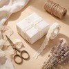 2Rolls 0.6" Wide 2 Yards Self-Adhesive Lace Tape Ribbon, Vintage