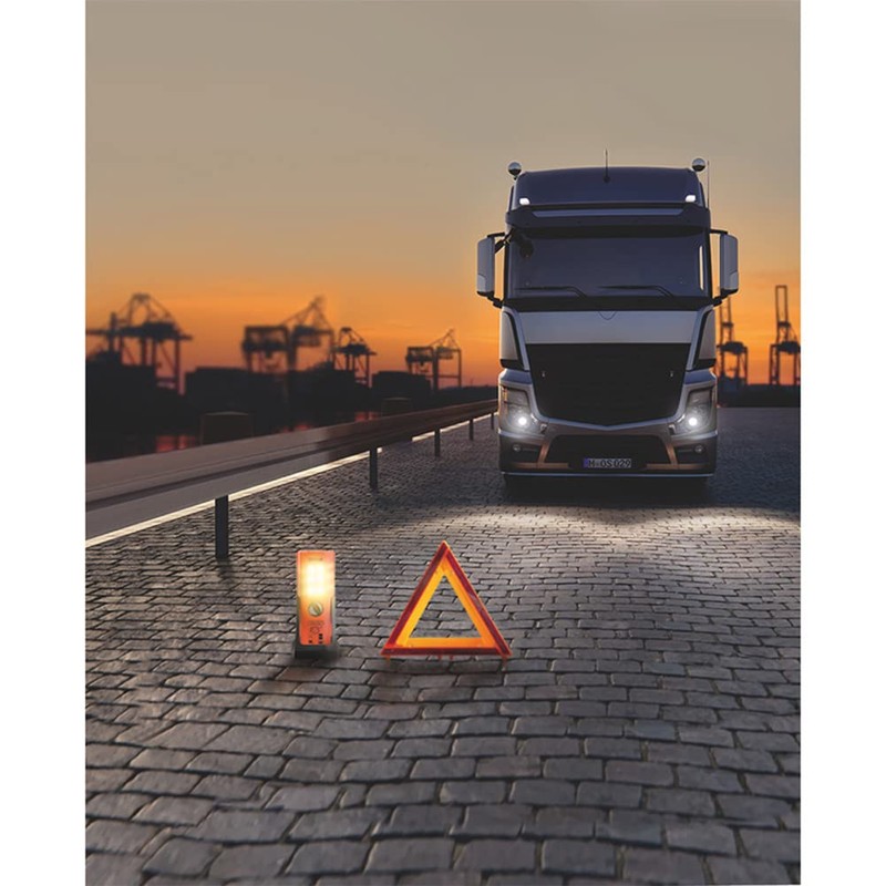 Osram LEDguardian TRUCK FLARE Signal TA19, aufstellbare LED Warnleuchte für