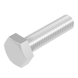 SECCARO 20 x M6 x 25mm V2A VA A2 Stainless Steel Hexagon Head Bolt DIN 933 / ISO 4017