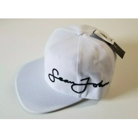Sean John ( Diddy Puff Daddy ) White  Snap Back Cap OS NWT $32.00
