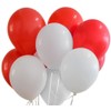 Red Balloons 12inch 100pcs Red Latex Balloons for Red Blue
