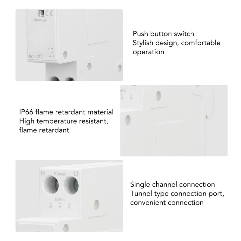 Smart Metering Circuit Breaker APP Control Remote Control Realtime DIN