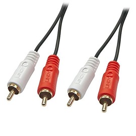 LINDY 35663 5 m Premium Phono to Phono Cable - Black