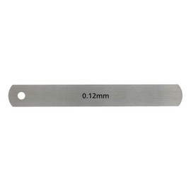 Niigata Seiki SK S100-012 Skness Gauge (Crevice Gauge), Leaf 3.9 x 0.005 inches (100 x 0.12 mm), Made in Japan