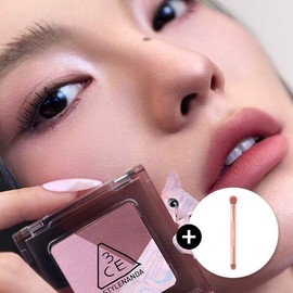 3CE 3CE Color Grid Eyeshadow (Increased) Color Grid Dual Brush Butter Cream / 쓰리씨이 3CE 컬러 그리드 아이섀도우 (증)컬러 그리드 듀얼 브러쉬 버터 크림