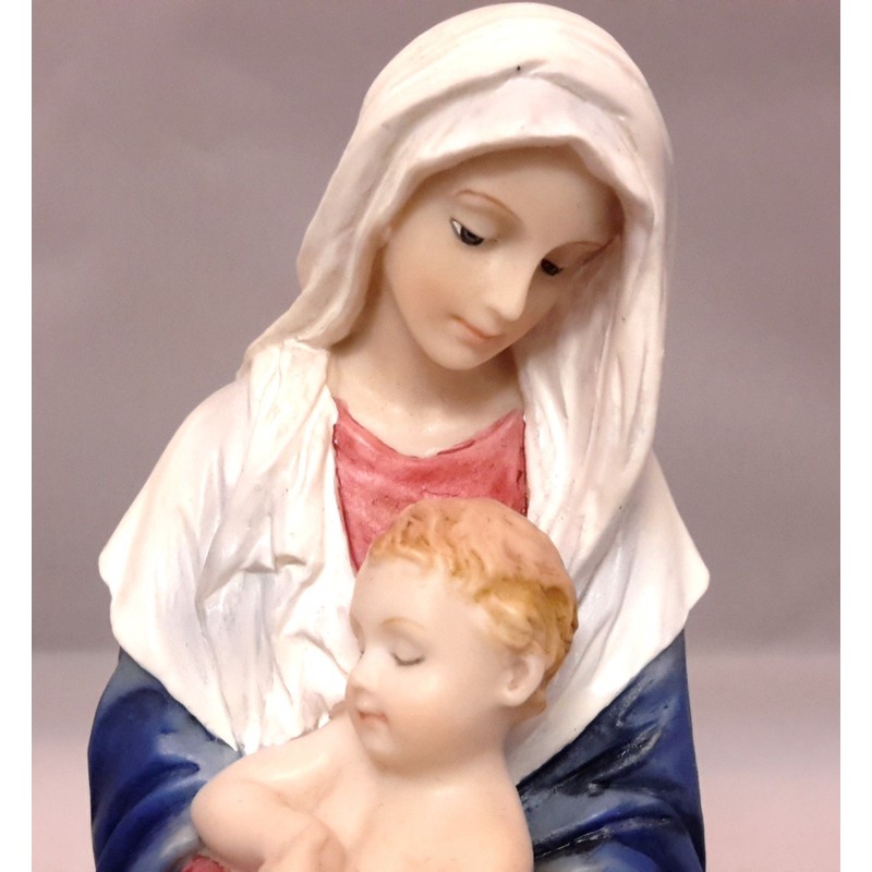 Veronese Resin Statue 6" Madonna & Child