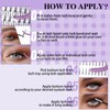 B&Q Wimpern Extensions Set 30D+40D DIY Lash Extension Set Mit