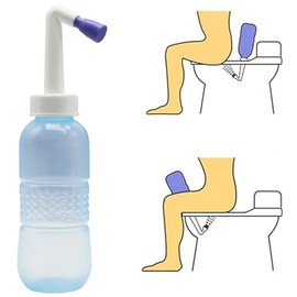 Dragonfly Clip Portable Handheld Personal Hygiene Refresher Toilet Butt Cleaner Travel Bidet Spray Bottle for Home 450 ml.