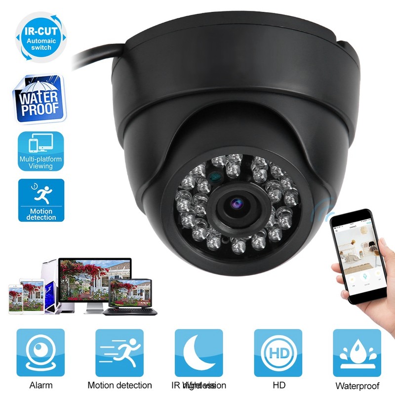 Dome Wide angle Safety Camera Infrared IR Night Home Security