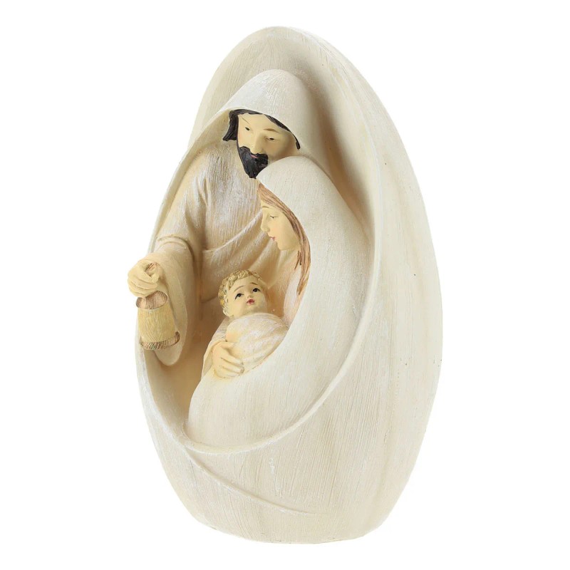 Nacimiento Navideño Pequeño Resina Figura Sagrada Familia