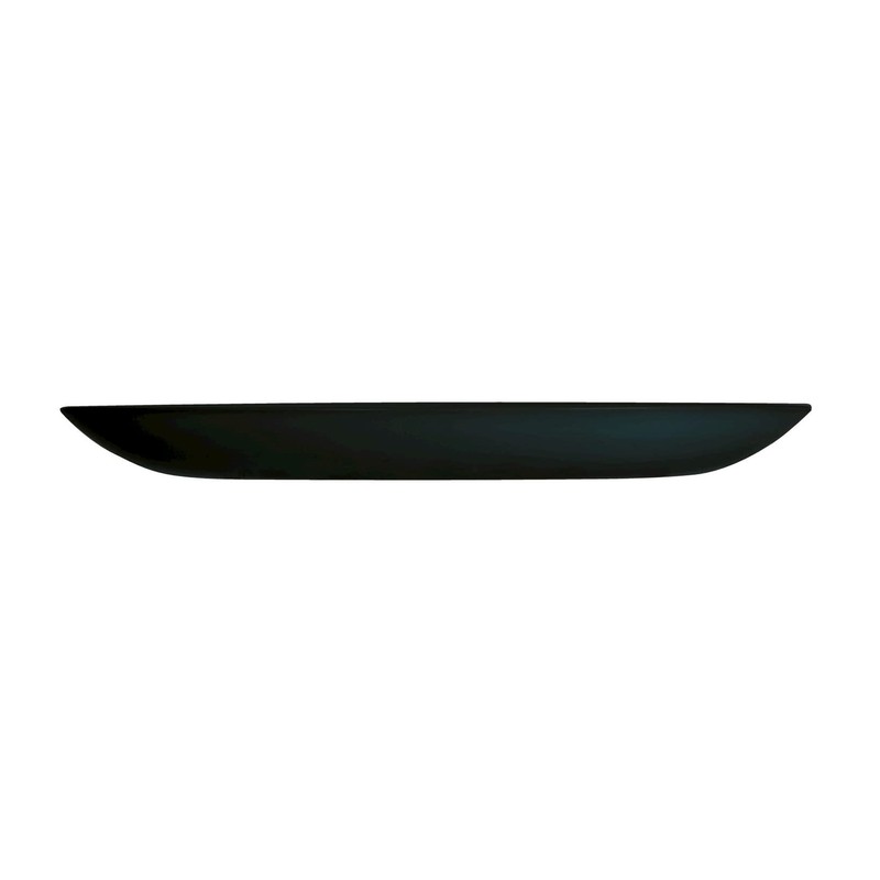 PENGO Premiere 6800627 Plate Opal Glass Black 27 cm Glass