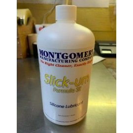 Montgomery Manufacturing Co. 1 QUART Food Grade Slick-um Formula SE Silicone Lubricant Brand New Free Shippin
