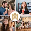 Perfect Stix 60mm Birchwood Plain Taster Ice Cream Paddle Spoon,