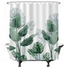 Ulticool Shower Curtain - Leaves Plants Large - 180 x