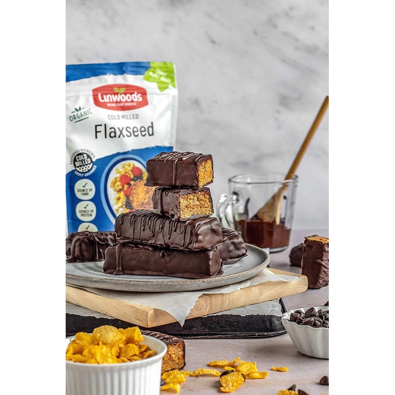 Linwoods Organic Milled Flaxseed, 425 g - Pack of 2.