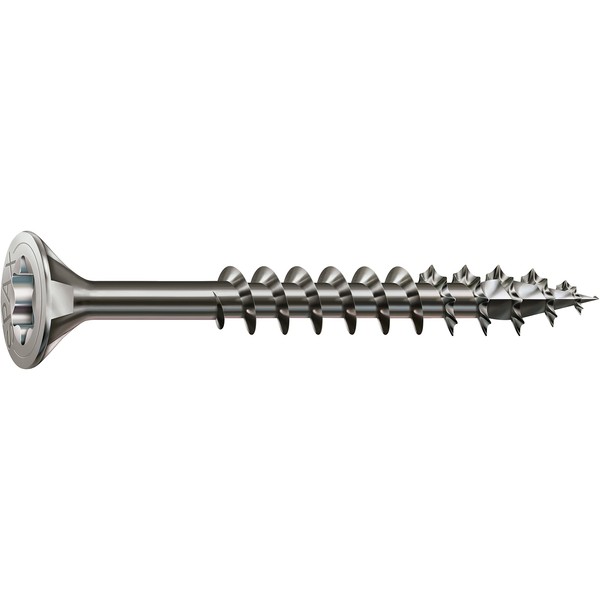 Spax universal screw, countersunk head, T-star Plus, 4Cut, partial thread,