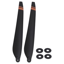 2pcs Drone Propellers Folding Plastic Low Noise Plant Drone Propellers for X6 PLUS Power Packs Cw