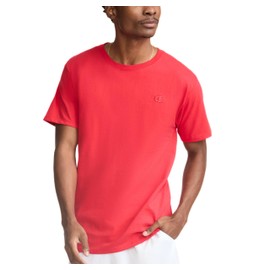 Champion Mens Classic T-shirt, Everyday Tee For Men, Comfortable Soft (Reg. Or Big & Tall), Scarlet, Large US
