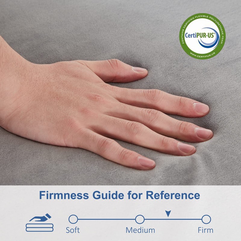 SINWEEK Tri Folding Mattress with Storage Bag 4" Foldable Mattress