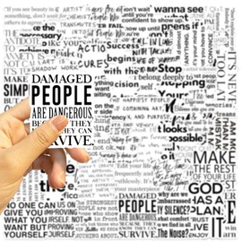 50 Packs Black and White Motivational Stickers Water Bottles Laptop Phone Computer Guitar Skateboard Hydroflasks Vintage Vinyl Sticker Waterproof Aesthetic Trendy Decals for Kids Teens Girls Adults