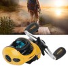 LE3000 Baitcasting Reel Left/Right Hand Metal Wheel Fishing Accessory Magnetic
