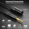 deleyCON 3.0 m XLR to 6.35 mm Jack Stereo Microphone