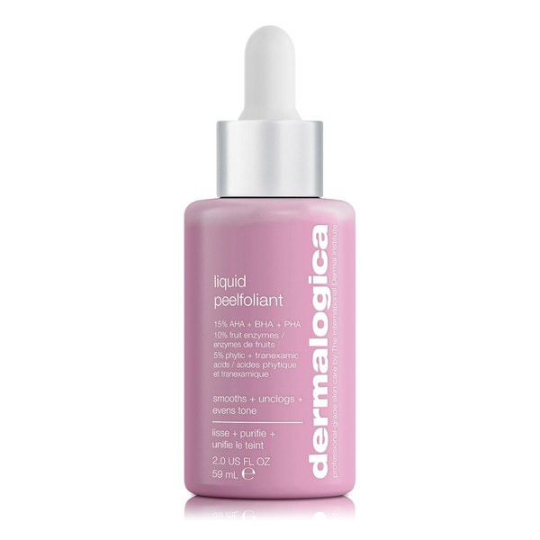 Dermalogica Liquid Peelfoliant with Glycolic Acid, Face Exfoliator Peel with