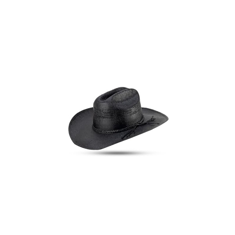 Scippis Gunlock Western Hat for Men & Women, Dimensionally Stable