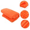 Angoily Orange Solid Pet Blanket Flannel Fleece Throw Blankets Lightweight
