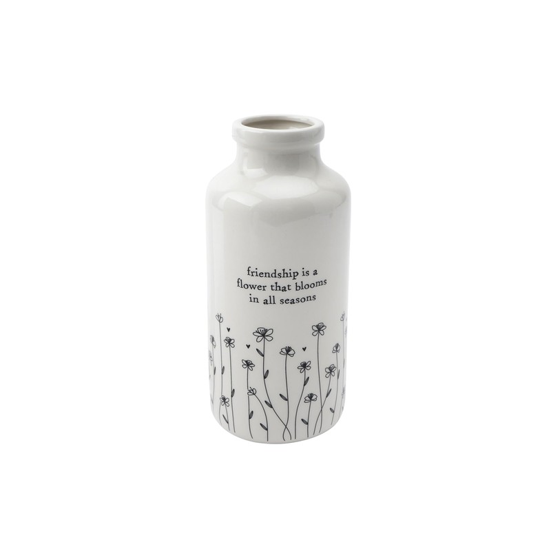 CGB Giftware | Send With Love 'Friendship...' Ceramic Bottle Vase