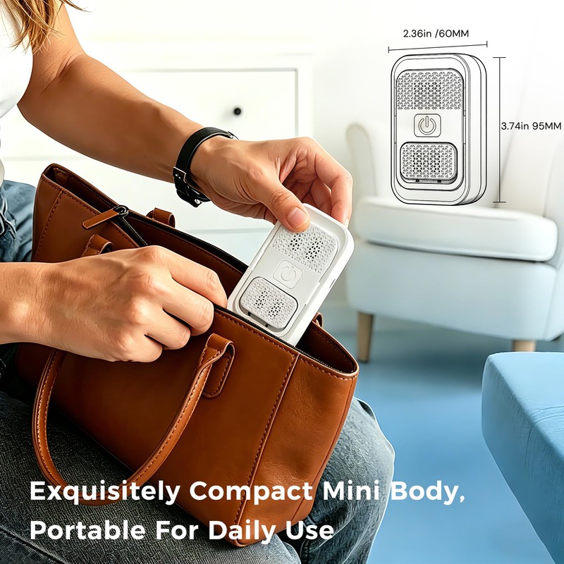 Briignite Plug In Air Purifier, Air Ionizers for Home, 2