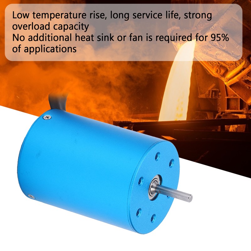 Waterproof 4 Pole 3650 2700KV Brushless Motor for 1/10 RC