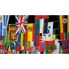 Bunting Decoration Country Flags Country Flags Fan Item, Choose Model: