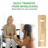 YPCBYNBS Wooden Transfer Board,Made of Heavy-Duty Hardwood for Transferring Disabled