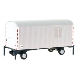 Herpa 076395-002 Construction Trailer White
