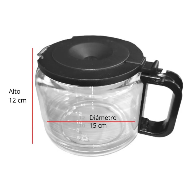 Café Brew Jarra Cafetera Universal Estilo Europea Para 12 Tazas