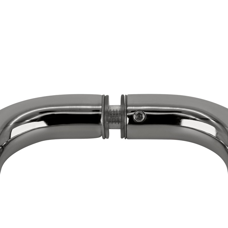 CRL 8" Chrome (BM Series) Back-to-Back Tubular Handle without Metal