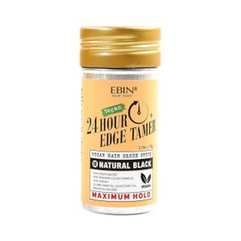 EBIN NEW YORK 24 Hour Edge Tamer Vegan Hair Sleek Stick Natural Black Maximum Hold