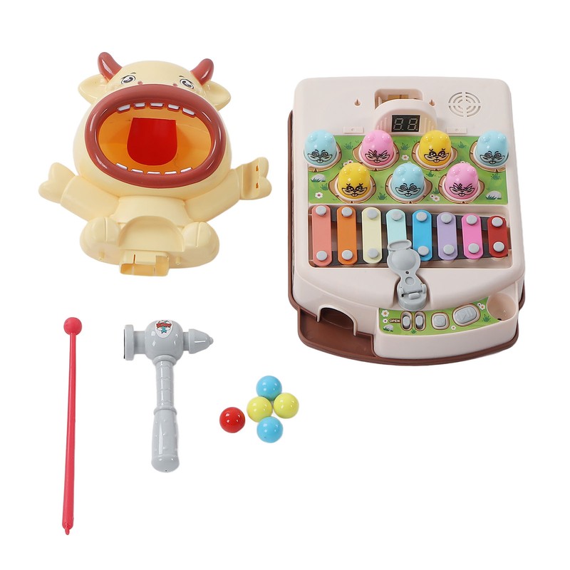 3 In 1 Mole Game Toddler Toys Interactive Game for