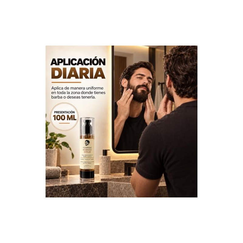 Sérum para Crecimiento de Barba con Biotina Capixyl 100 ml