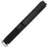 Eichmüller Textile watch strap with Velcro fastener, black, Bracelet