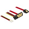 DeLOCK Cable SATA 6 GB/s 7 pin + Floppy 4pin